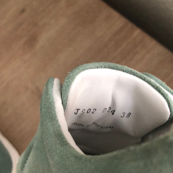 Pierre Hardy sage suede shoes - Picture 4 of 4